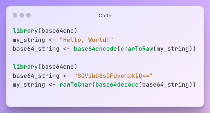 Base64 Encoding and Decoding in R: Pitfalls to Avoid