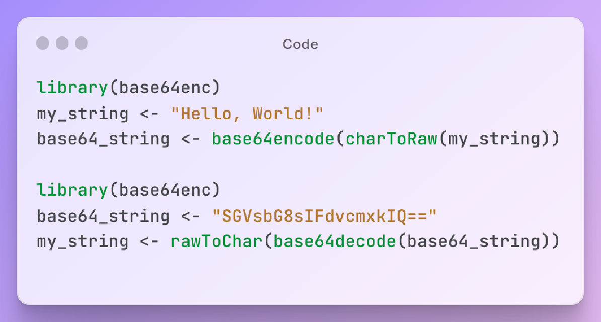 Base64 Encoding and Decoding in R: Pitfalls to Avoid