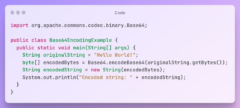 How to Use Base64 Encoding and Decoding in Java 7